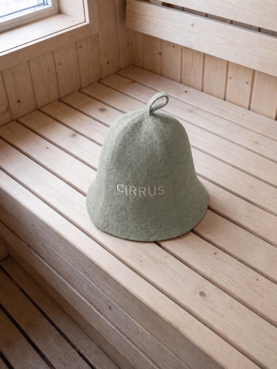 Eucalypt cotton sauna beanie