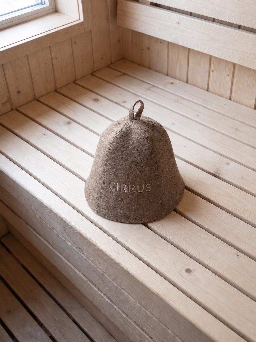 Moorit wool sauna beanie